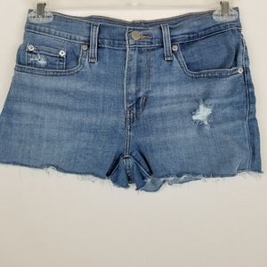 Levi's Size 27 Cut-Off Shorts Slightly Distressed